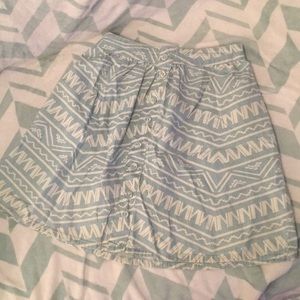 BOGO 50% OFF Mossimo Aztec Patterned Skirt